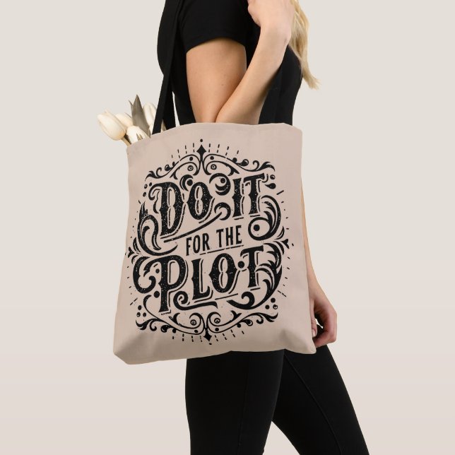 Tote Bag Faites-le pour le tracé (De près)