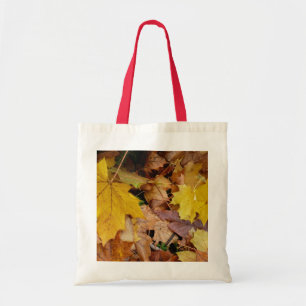 Tote Bag Fallen Maple Feuille Jaune Automne Nature