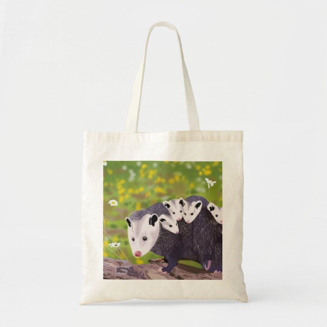 Tote Bag Famille Possum (Devant)