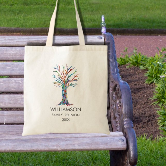 Tote Bag Family Reunion ArArArArArArArArArArArArbre Familia (Créateur téléchargé)
