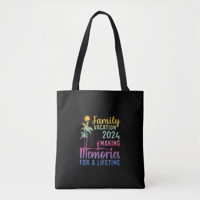 Tote Bag Family Vacation (Devant)