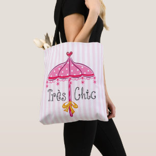 Tote Bag Fancy Nancy  Tres Chic