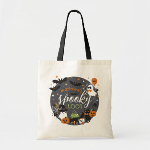 Tote Bag Fantômes Chauves-souris Frileux Butin Enfants Hall
