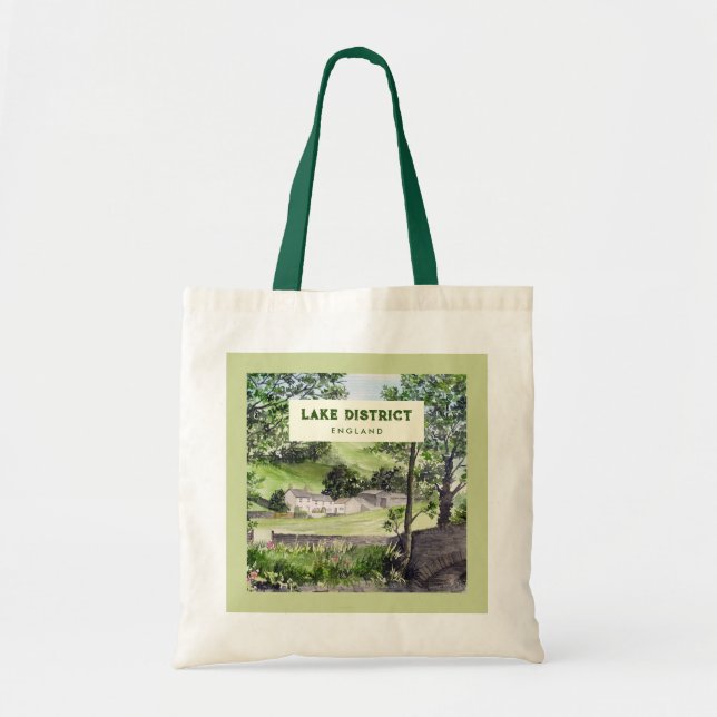 Tote Bag Farmhouse near Thirlmere Lake District d'Angleterr (Devant)