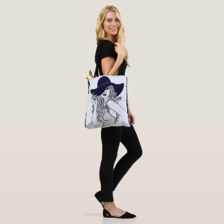 Tote Bag Fashion Girl Fourre-tout