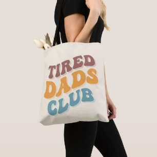 Tote Bag Fatigué Dads Club Funny