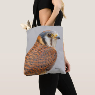 Tote Bag Faucon étonnant de Kestrel Sparrowhawk américain