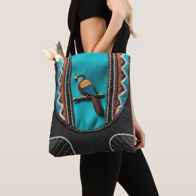 Tote Bag Faucon indigène : (De près)