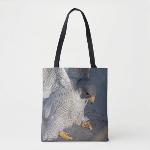 Tote Bag Faucon pèlerin le long de la rivière Hudson