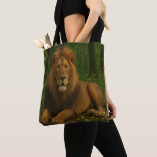Tote Bag Faune du lion 