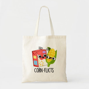 Tote Bag Faux de maïs Funny Cornflake Corn Pun