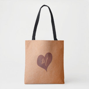 Tote Bag Faux en cuir Rose personnalisé