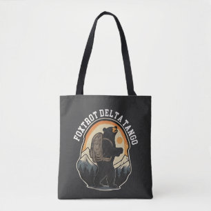 Tote Bag FDT résister à l'ours Foxtrot Delta Tango