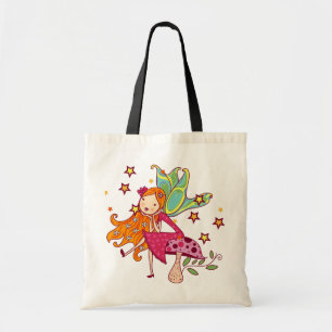 Tote Bag Fée de jardin sur le champignon