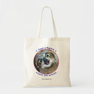 Tote Bag Feed A Raptor avec Athena