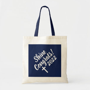 Tote Bag Félicitations Croix Blanche temps pour briller Gra
