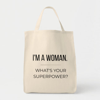 Tote Bag Feminist Quote Tote Bag, Empowering Gift for Women
