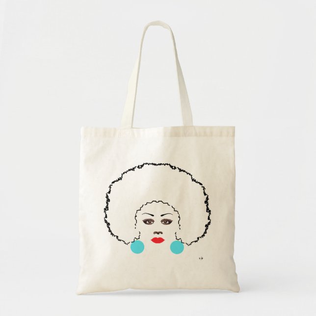 Tote Bag Femme afro (Devant)