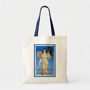 Tote Bag Femme ange patriotique vintage, achetez des bons d