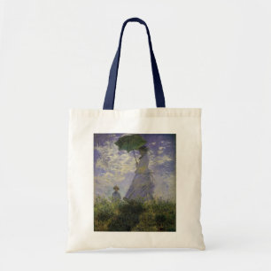 Tote Bag Femme au parasol de Claude Monet, Art Vintage