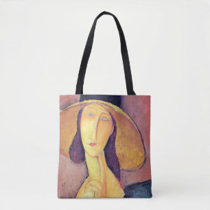 Tote Bag Femme avec grand Casquette, Modigliani