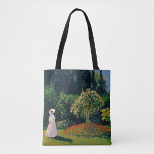 Tote Bag Femme dans un jardin, Monet