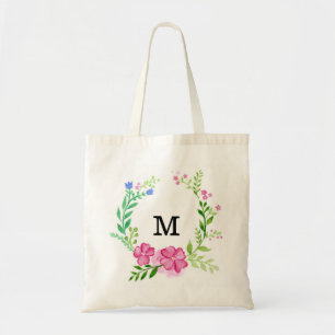 Tote Bag Femme de chambre florale personnalisée