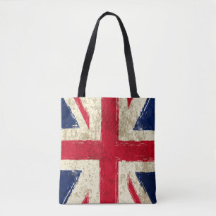 Tote bag femme. Drapeau Anglais