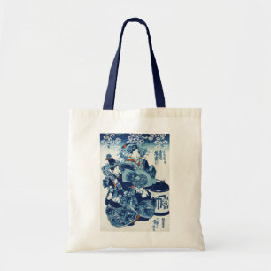 Tote Bag Femme japonaise Geisya, Kuniyoshi, Ukiyo-e