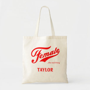 Tote Bag Femme la vraie chose Bridesmaid Cadeau