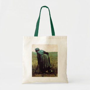 Tote Bag Femme paysanne creuser par Vincent van Gogh