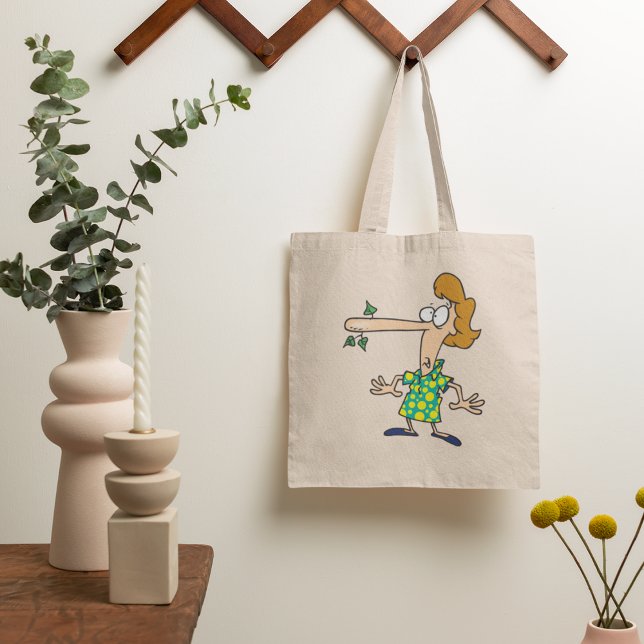 Tote Bag Femme Qui A Dit Mensonges (Créateur téléchargé)