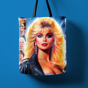 Tote Bag Femme Rétro-onde des années 80