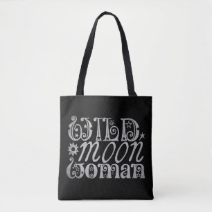 Tote Bag Femme sauvage de lune