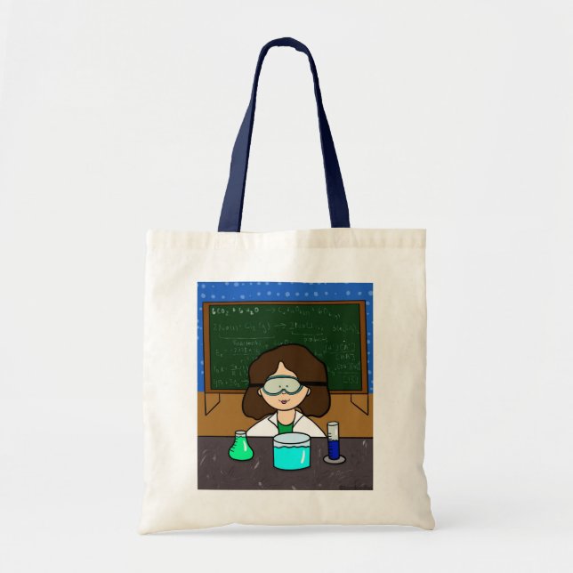 Tote Bag Femme scientifique Fourre-tout (Devant)