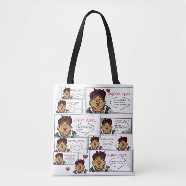 Tote Bag Femme ukrainienne Ukraine de proverbes (Devant)