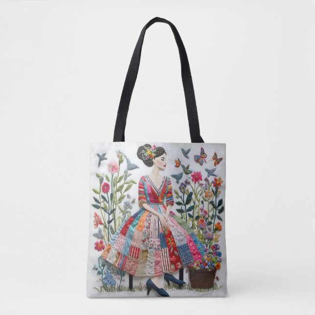 Tote Bag Femmes de fleurs Fourre-tout (Devant)