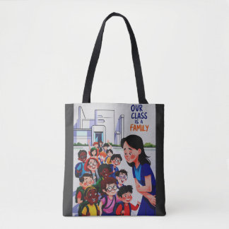 Tote Bag Femmes Notre classe est une famille