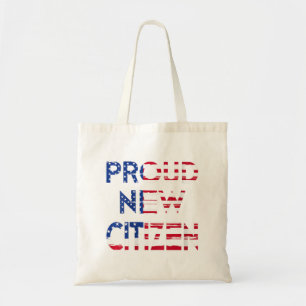 Tote Bag Femmes Nouveau citoyen américain Gif Us Drapeau Ci