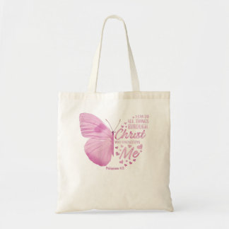 Tote Bag Femmes Philippiens 413 Bible chrétienne Verse Cade