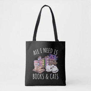 Tote Bag Femmes Tout Ce Dont J'Ai Besoin, C'Est Des Livres 