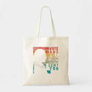 Tote Bag Femmes Votez & Dites-Leur Que Ruth Vous A Envoyé