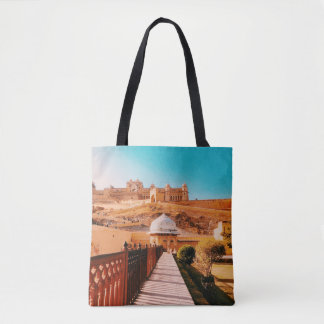 TOTE BAG FENÊTRE DE MUR ROUGE