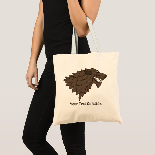 Tote Bag Fenrir/Fenriswolf (Devant (produit))