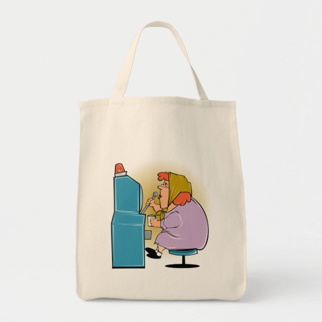 Tote Bag Fentes de machine à sous - jeu à gagner (Devant)