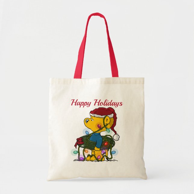 Tote Bag Ferald | Joyeuses fêtes (Devant)