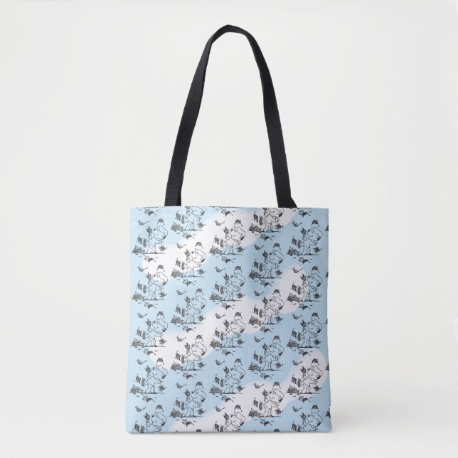 Tote Bag Ferald Parmi Les Feuilles D'Automne (Devant)