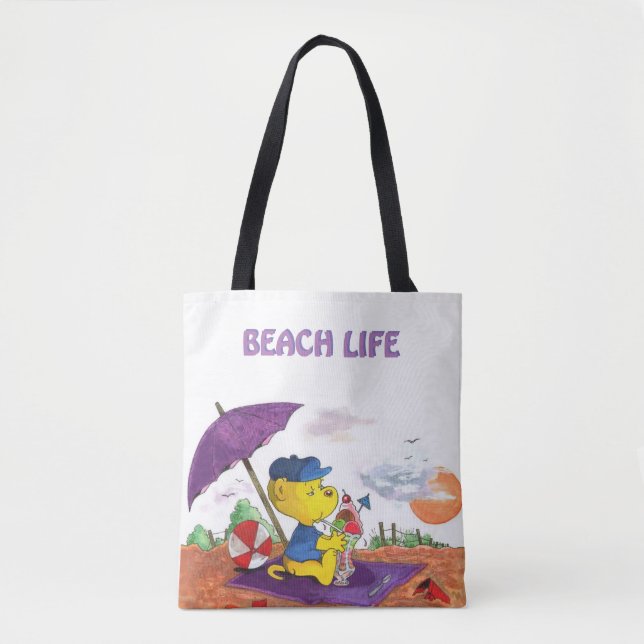 Tote Bag Ferald | Plage (Devant)