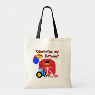 Tote Bag Ferme 5 Anniversaire T-shirts et cadeaux
