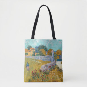 Tote Bag Ferme en Provence par Vincent Van Gogh